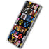 Marvel X-Men Pattern Galaxy A20 Clear Case